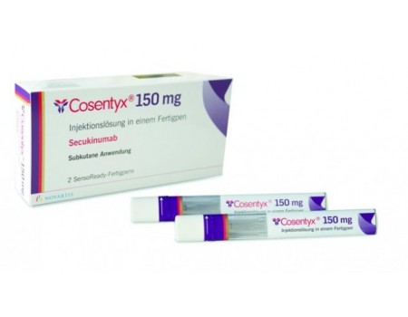 Cosentyx 150 mg. 1 ml. 2 injections